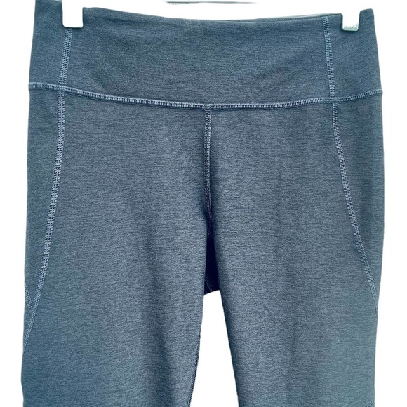 OUTDOOR VOICES Crop Capris Leggings Heather grey charcoal size small women - Picture 5 of 8